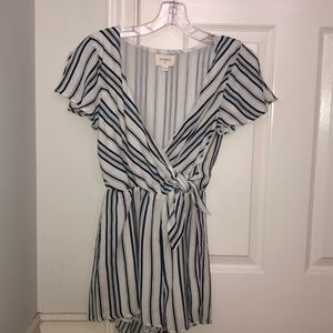 Striped Romper